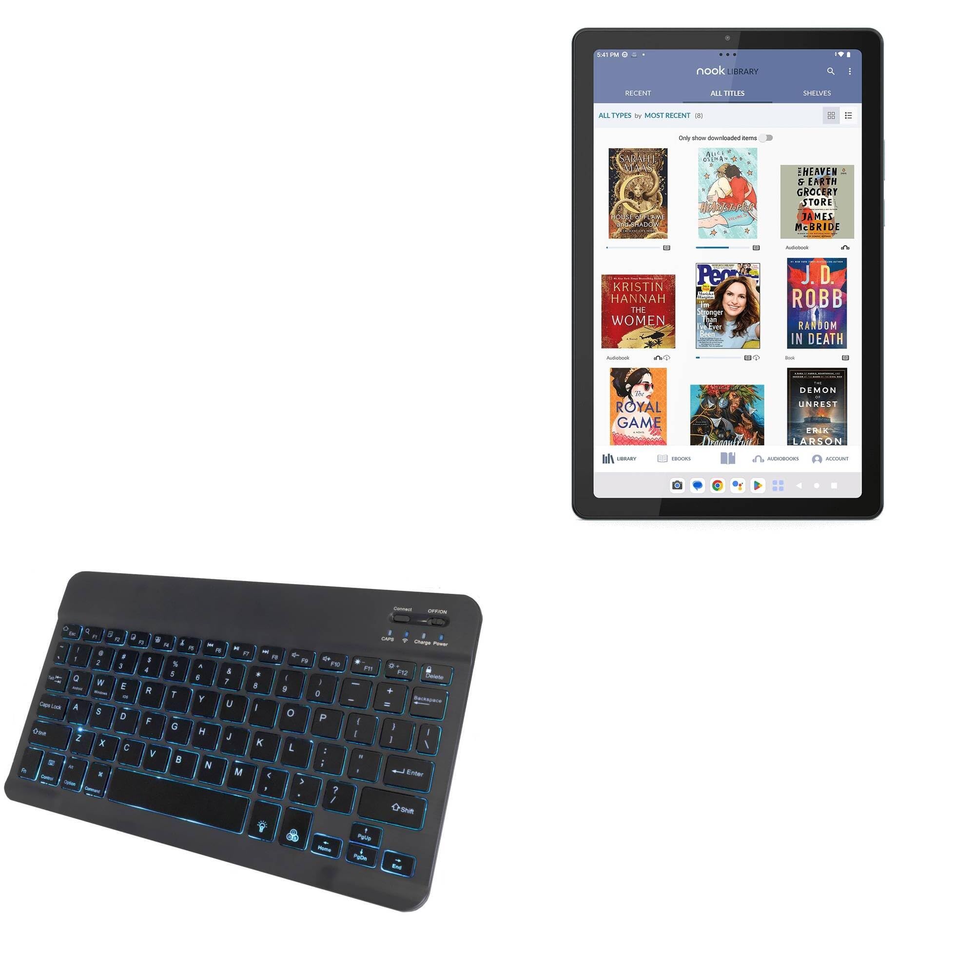 Amazon.com: BoxWave Keyboard Compatible with Lenovo Nook Tablet (9
